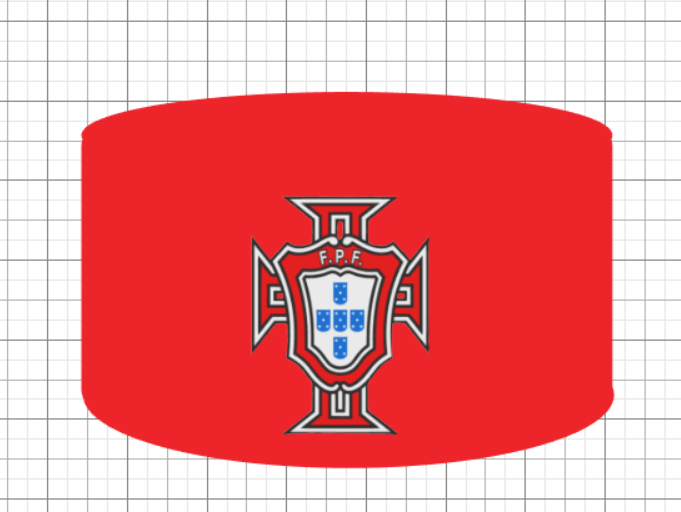 Topo de bolo - Brasão Portugal